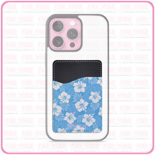 Hibiscus Phone Wallet