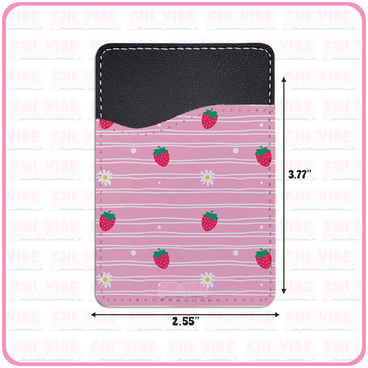 Sweet Strawberry Phone Wallet