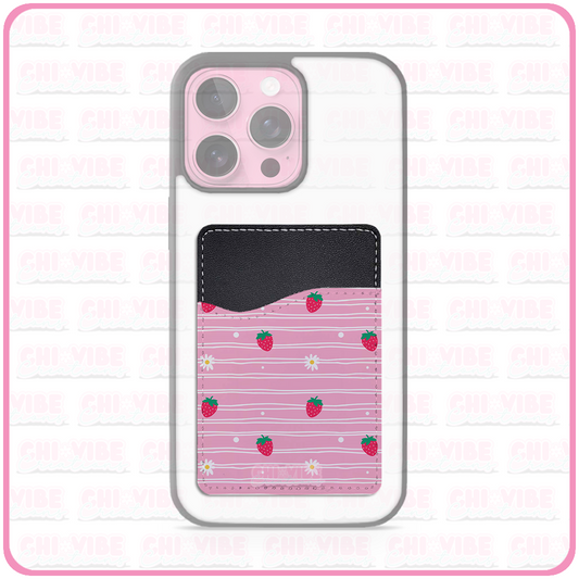 Sweet Strawberry Phone Wallet