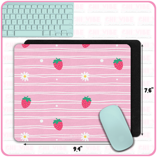 Sweet Strawberry Mouse Pad