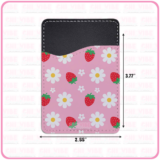 Sweet Strawberry (Daisies) Phone Wallet