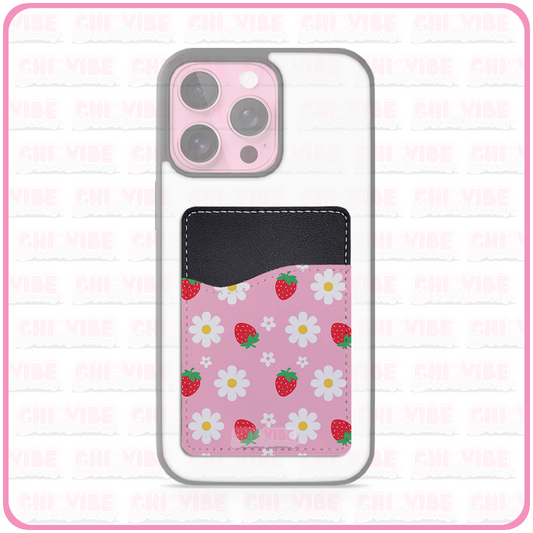 Sweet Strawberry (Daisies) Phone Wallet