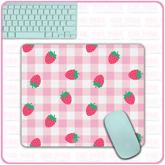 Sweet Strawberry (Picnic) Mouse Pad