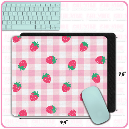 Sweet Strawberry (Picnic) Mouse Pad