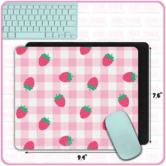 Sweet Strawberry (Picnic) Mouse Pad