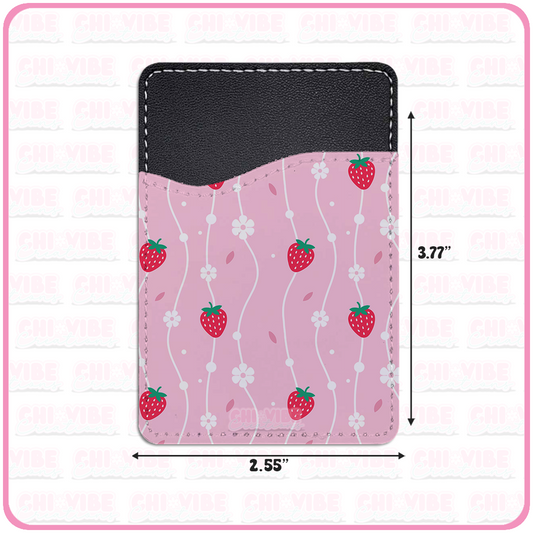 Sweet Strawberry (Vines) Phone Wallet